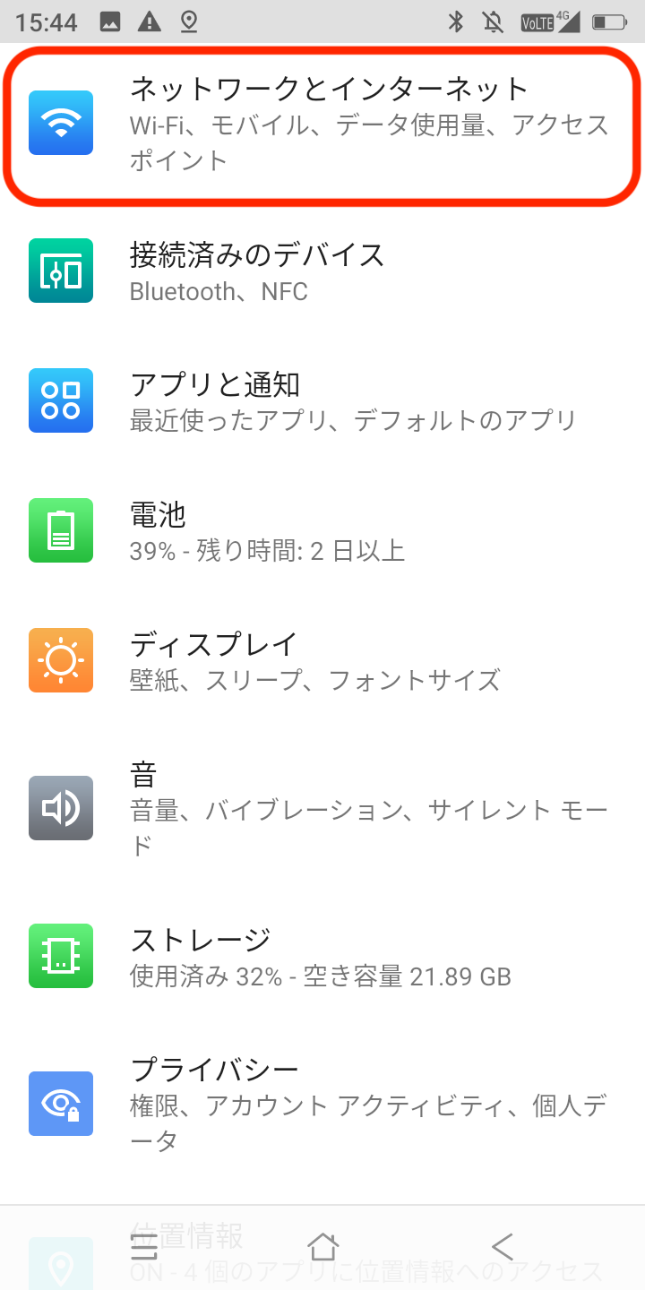ネットワークとインターネット