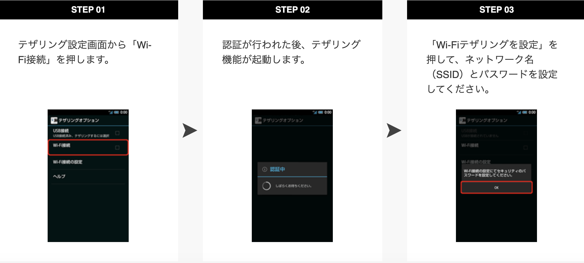 テザリングについて – スターサポートデスク